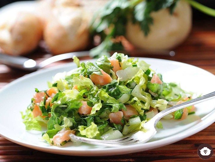 Ensalada de salmón