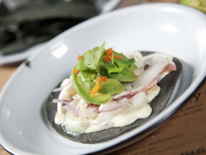 Tostada de pulpo