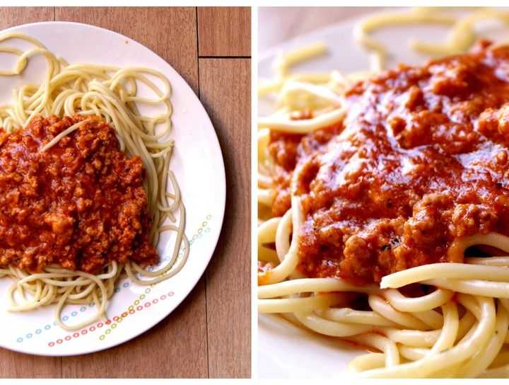 Spaghetti a la Boloñesa