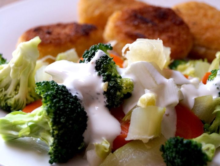 Ensalada de verduras frescas