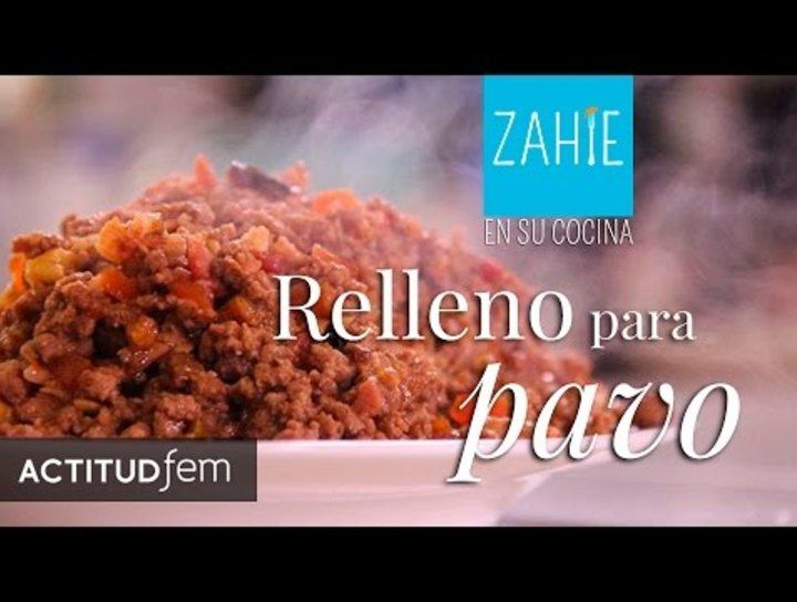 Relleno para pavo, pato, pollo o lomo