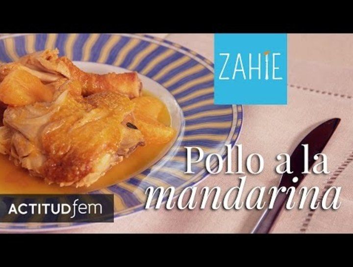 Pollo a la mandarina