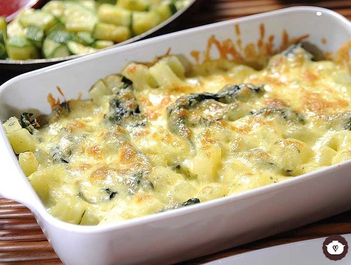 Acelgas con queso