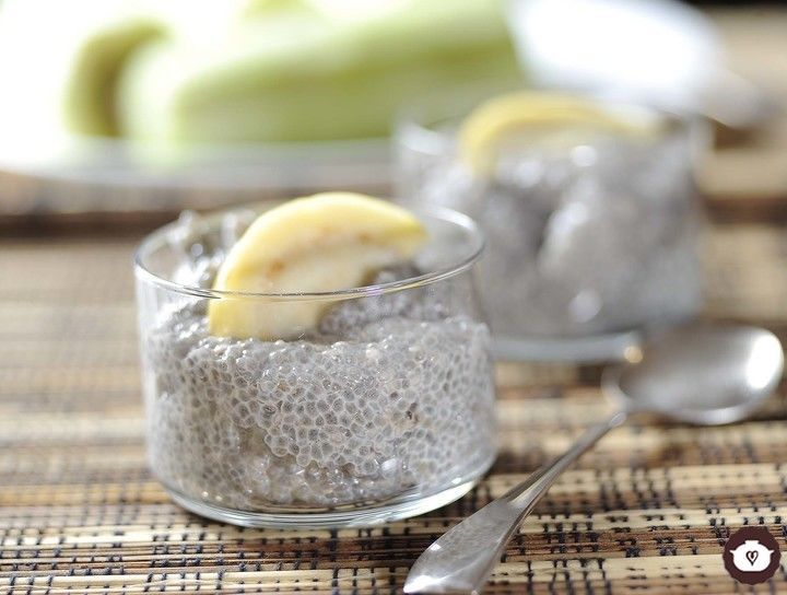 Receta Detox Pudín de chía