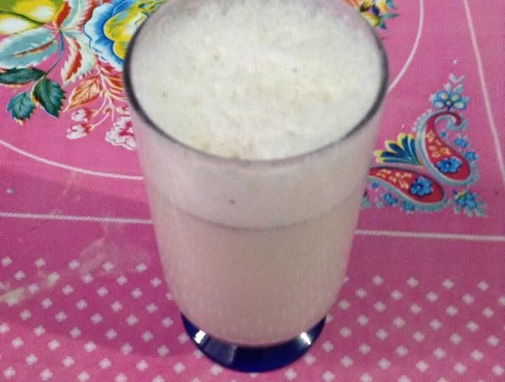 Agua cremosita de horchata