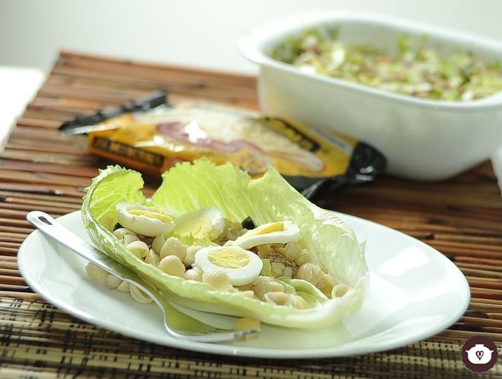 Ensalada de pasta de caracol