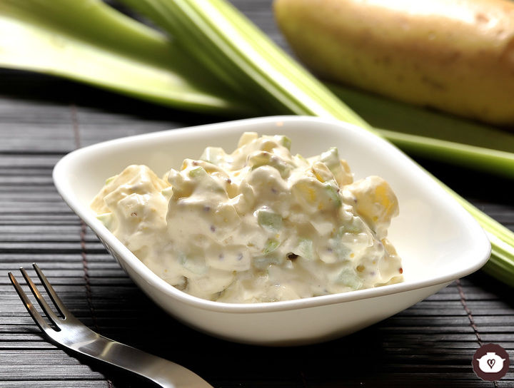 Ensalada de papa con mayonesa