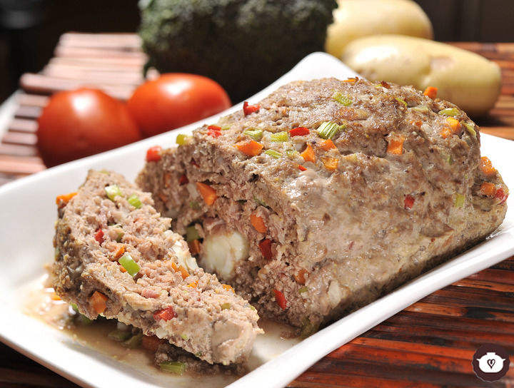 Pastel o rollo de carne