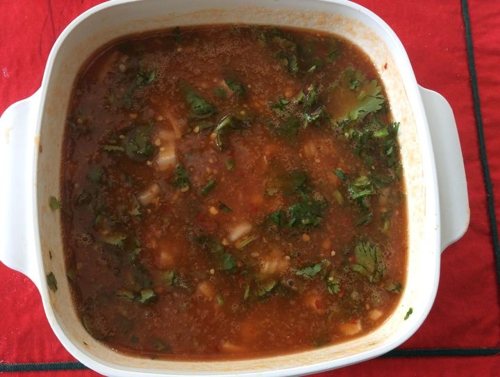 Salsa de jitomate y tomatillo