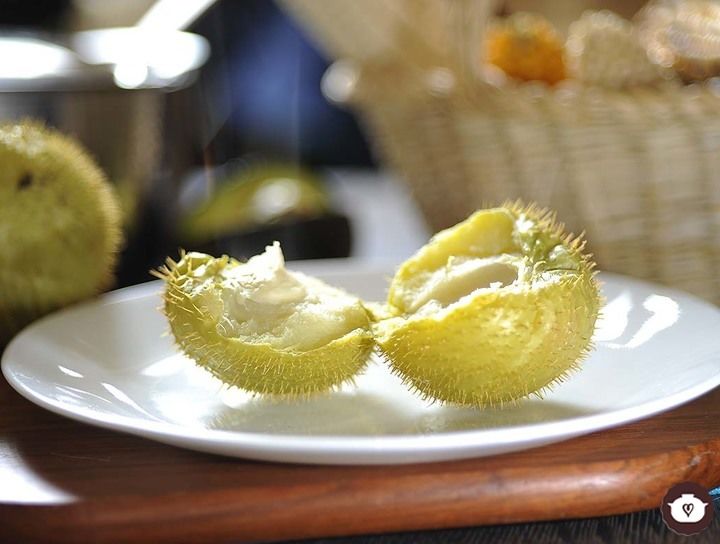 Chayotes con espinas
