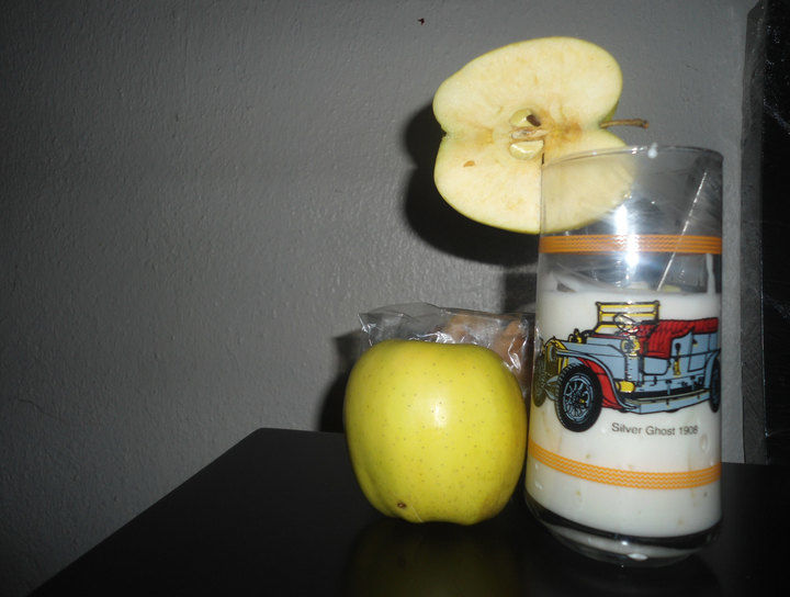 yogurt de manzana
