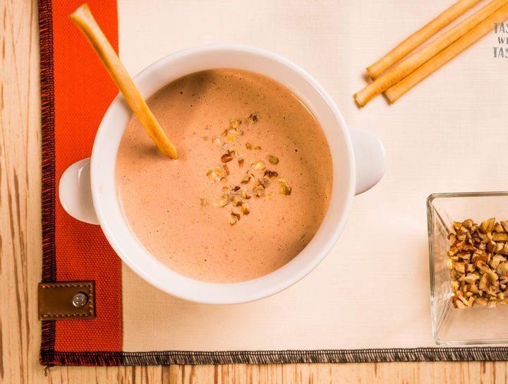 Crema de nuez al chipotle