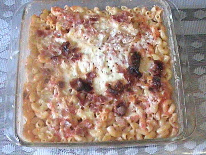 Espagueti al horno