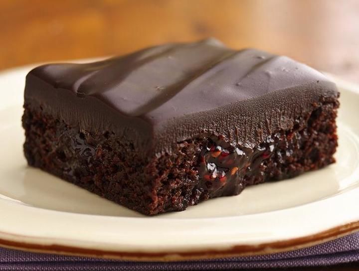 Brownies con ganache