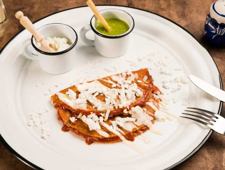 Enchiladas potosinas