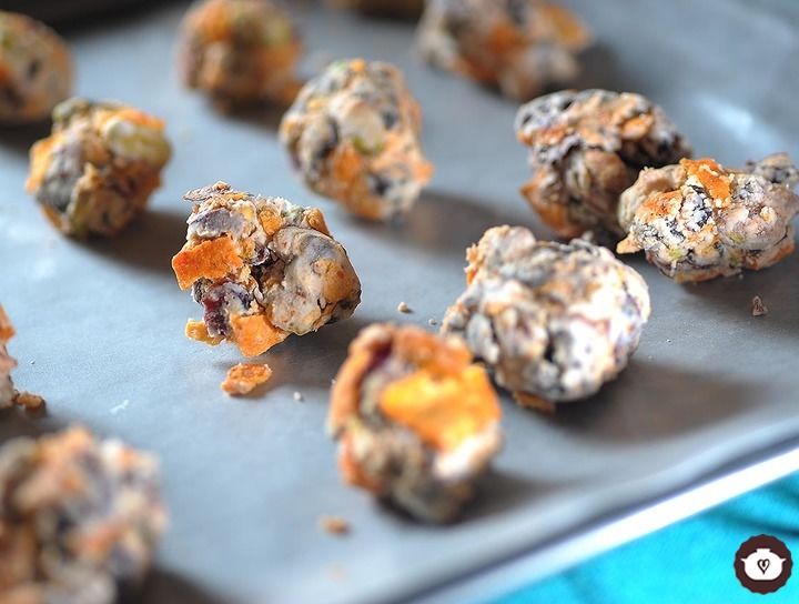 Enjambres de chocolate con chile