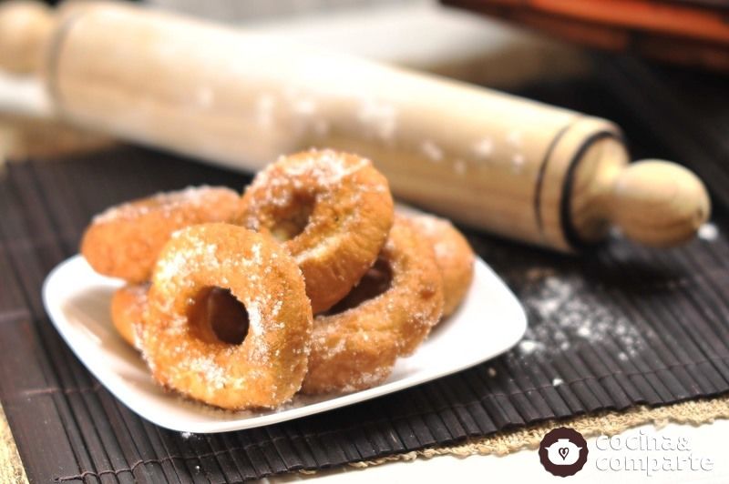 Recetas De Donas Fritas Receta Donas fritas | CyC