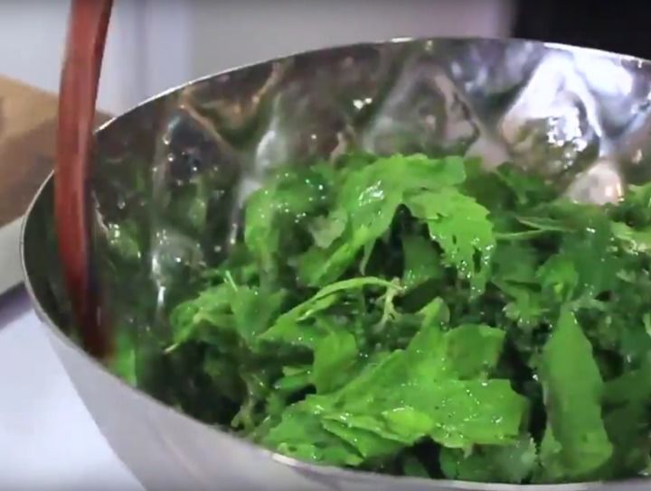 Ensalada de huazontles