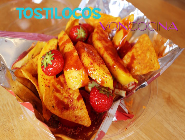 Totopos con fruta