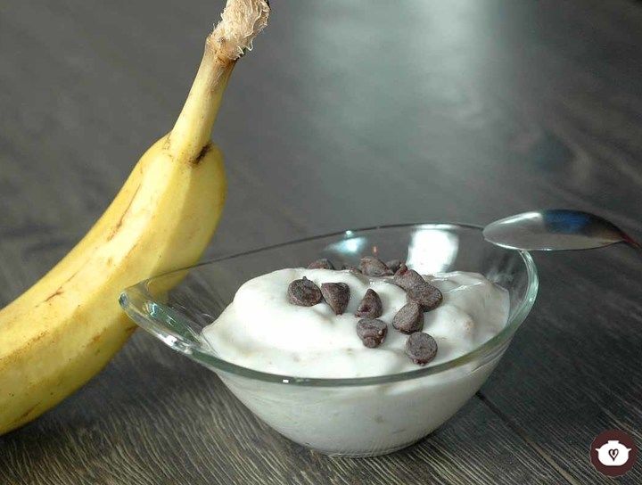 Helado de plátano