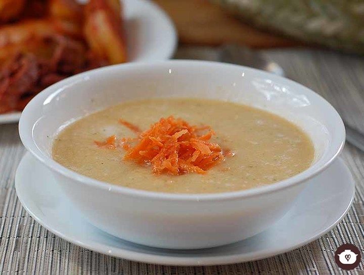Crema fría de melón