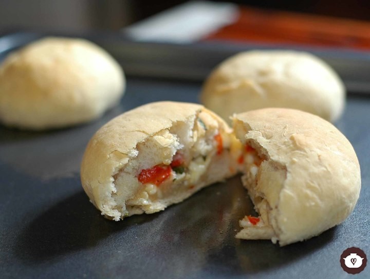 Pan de papa rellenos