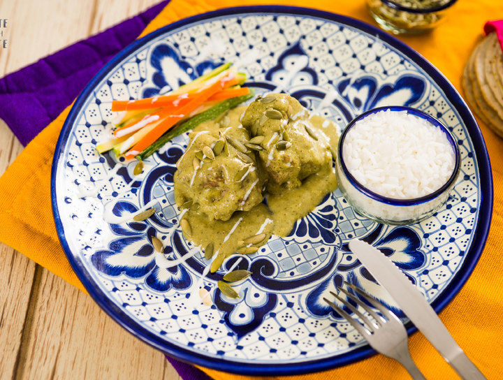 Pipian verde con carne de cerdo