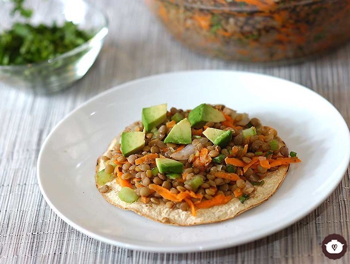 Ceviche de lentejas