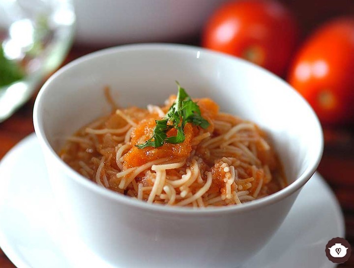Pasta de fideo al estilo la abuela