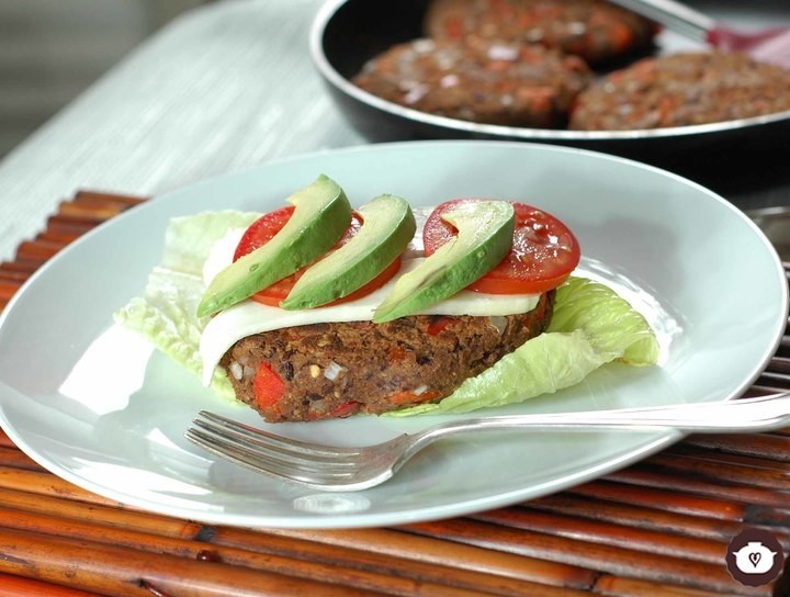 Hamburguesas de frijol