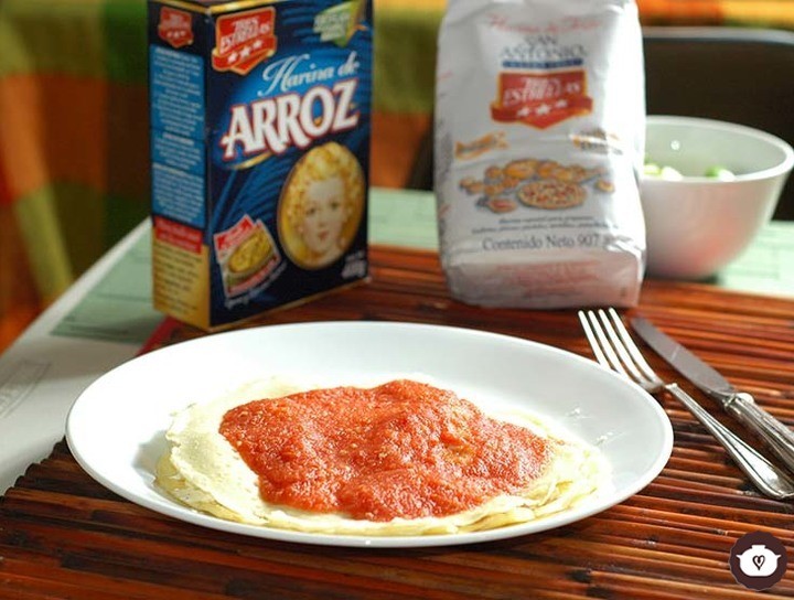 Crepas de requesón