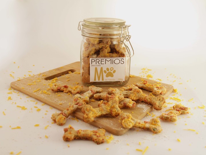Bisquets de Cheddar para mascotas