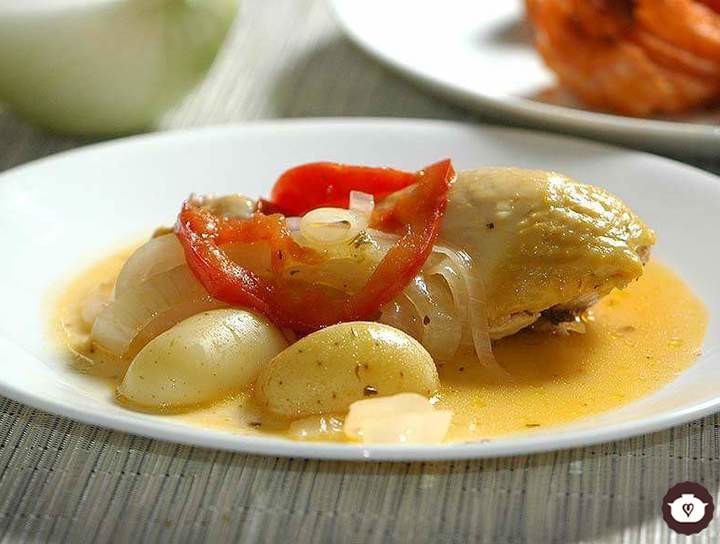Pollo empulcado