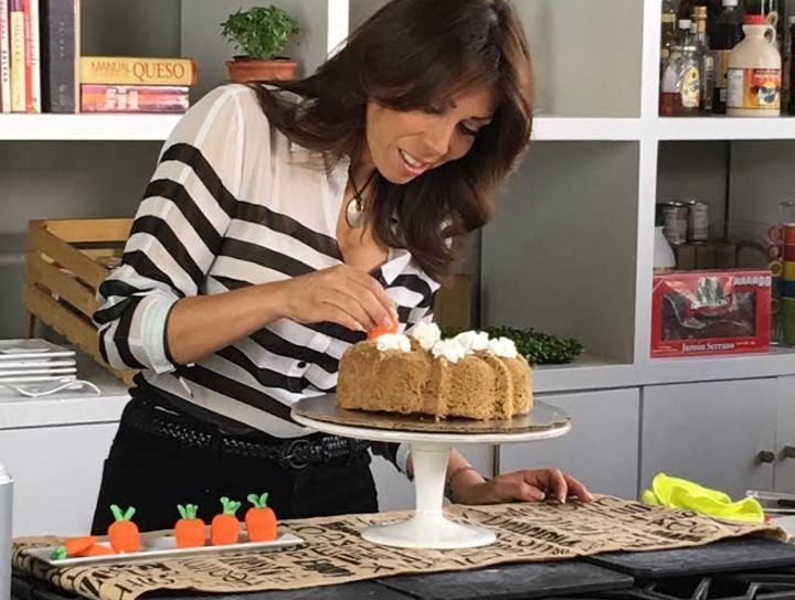 Pastel de zanahoria en microondas