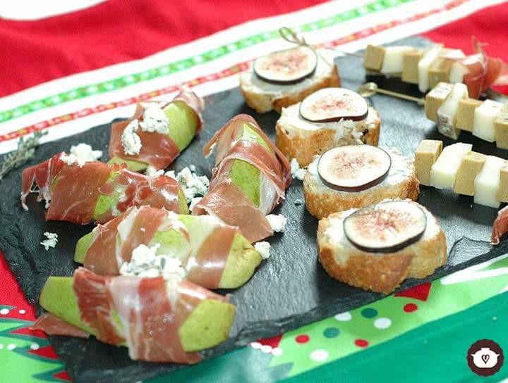 Botanas navideñas
