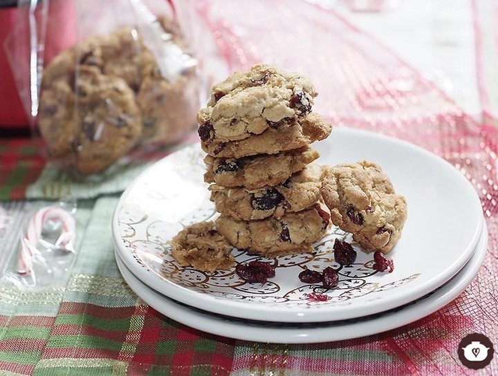 Galletas de avena con arándanos