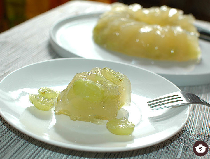 Gelatina de uvas