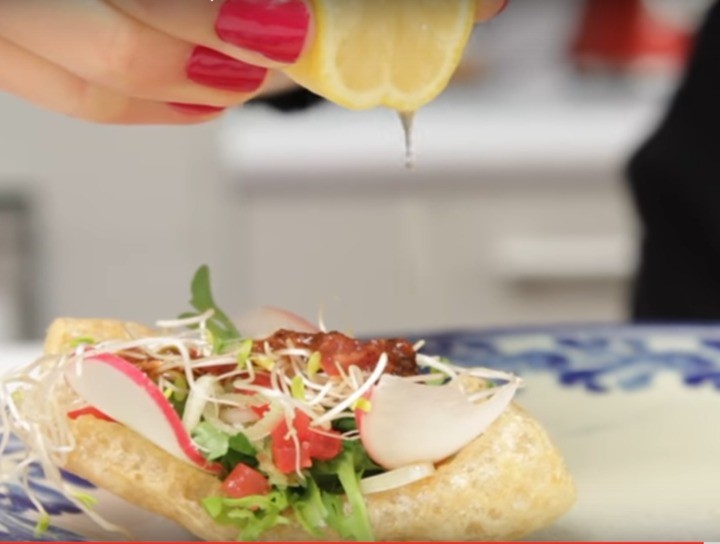 Canapés mexicanos
