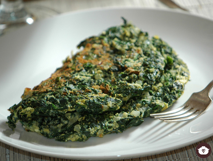 Tortilla de espinaca