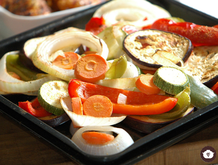Verduras al horno