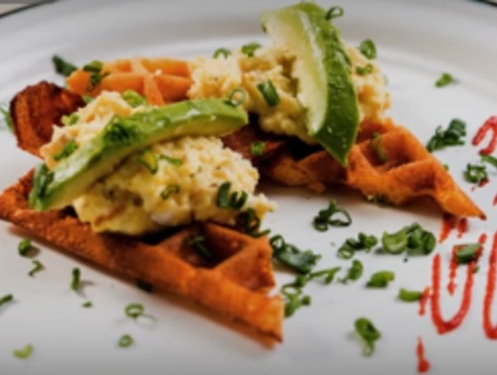 Wafles salados