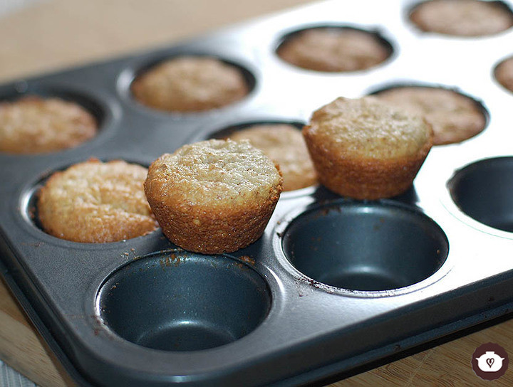 Mini cupcakes de almendra