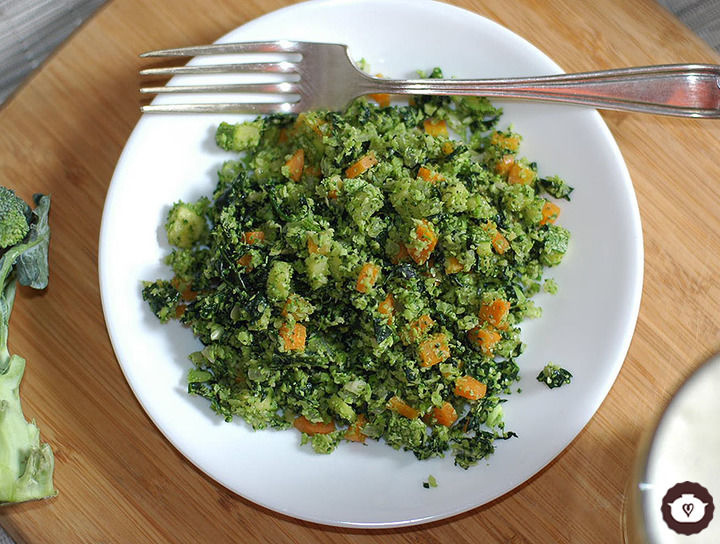 Arroz de brócoli
