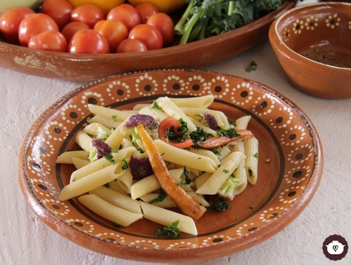 Ensalada pasta primavera
