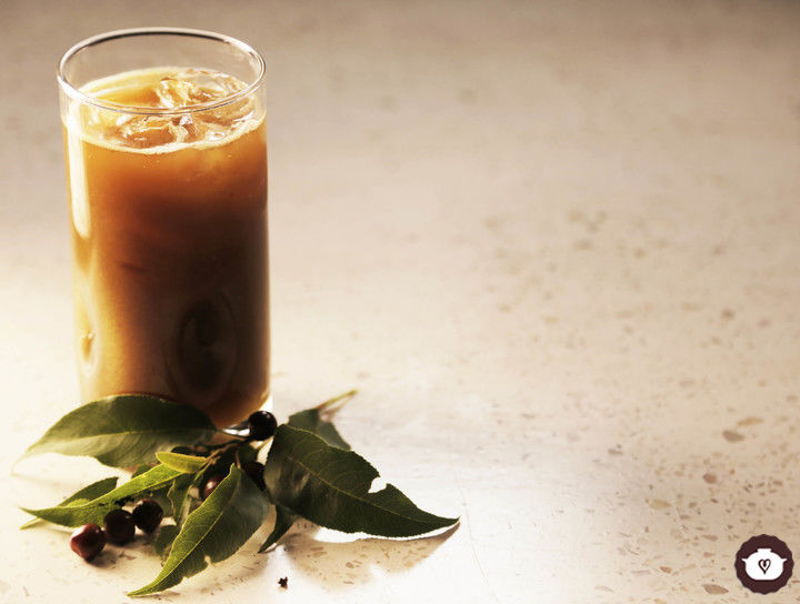 Agua fresca de capulín