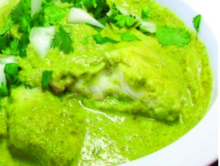 Pescado en salsa de yogurt al limón