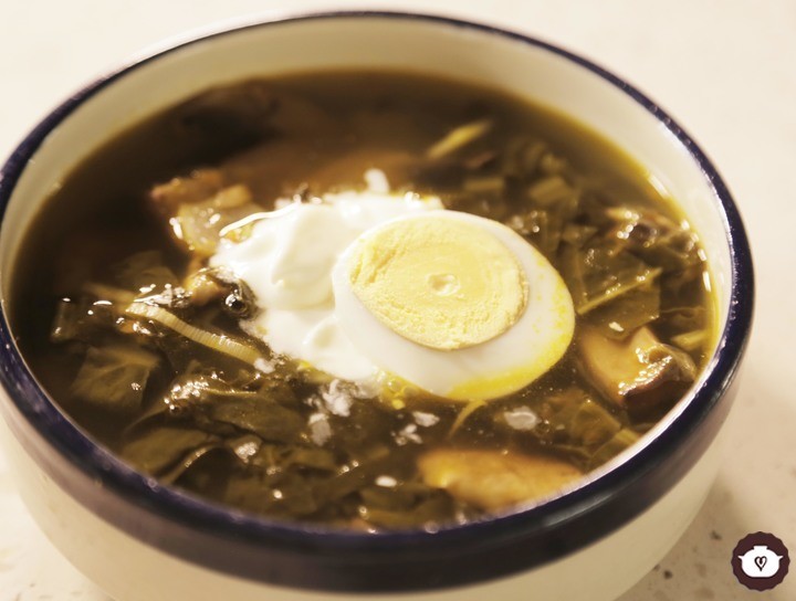 Sopa de acedera
