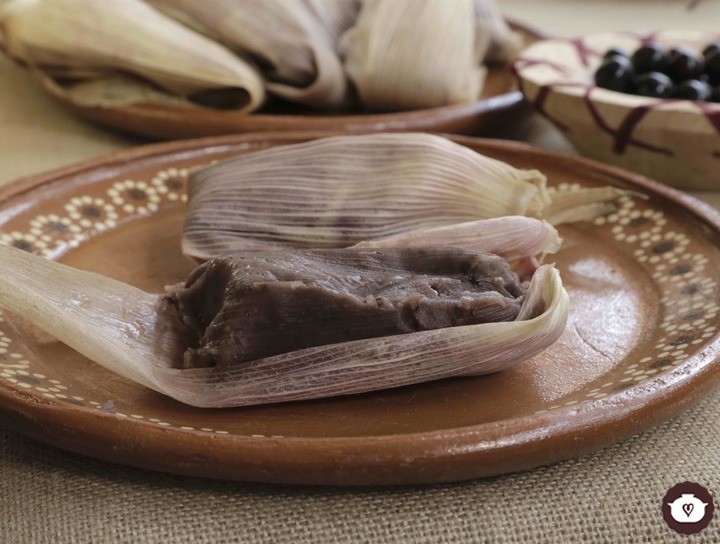 Tamales de capulín