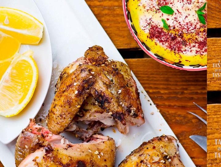 Pollo en zahtar o zataar
