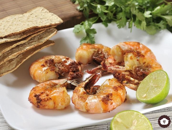 Camarones al mojo de ajo